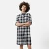 Womens Fred Perry Tartan Shirt Dress Women's