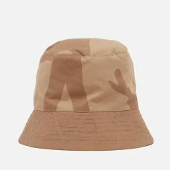 Mens Engineered Garments Animal Print Cotton Twill Bucket Hat