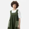 Womens Folk Patch Pocket Dress Women's