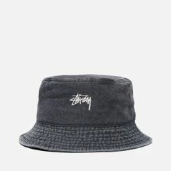 Mens Stussy Stock Bucket Hat