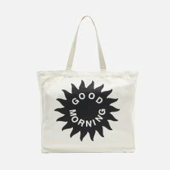 Womens Good Morning Tapes All Welcome Garden Tote Bag