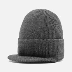 Mens Visvim Sport Superfine Visor Knit Beanie