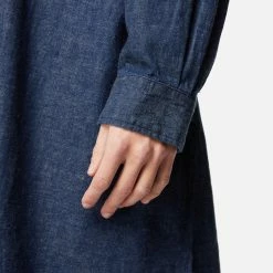 Womens OrSlow Denim Shirt Dress Women's -Cheap Women Shoes Store hp 578925 f scaled