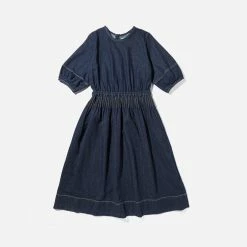 Womens YMC Garden Cotton Denim Dress Women's -Cheap Women Shoes Store hp 592037 f scaled