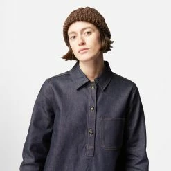 Womens A.P.C. Aurelia Denim Dress Women's -Cheap Women Shoes Store hp 612676 d scaled