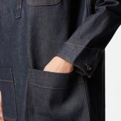 Womens A.P.C. Aurelia Denim Dress Women's -Cheap Women Shoes Store hp 612676 e scaled