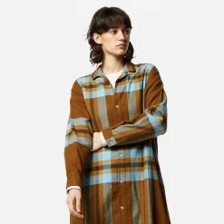 Womens Beams Boy Big Tartan Dress Women's