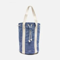Womens A.P.C. Angelo Canvas Tote Bag Women's