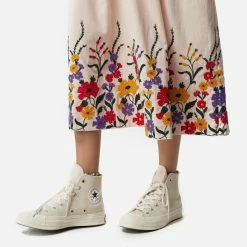 Womens YMC Garden Cotton Denim Dress Women's -Cheap Women Shoes Store hp 631868 c scaled