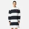 Womens COVERNAT Rugby Shirt Dress Women's